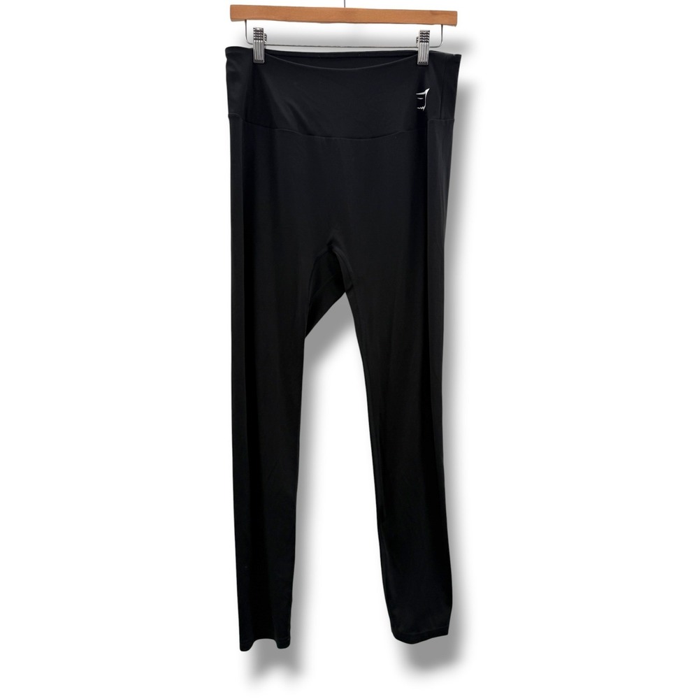 Gymshark Training Leggings Womens XXL Black‎ High Waisted Recycled Activewear
